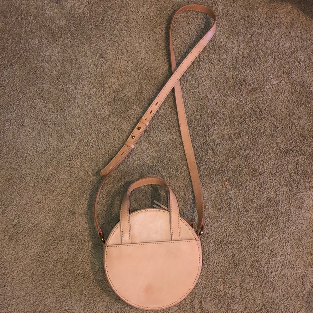 Madewell round leather crossbody